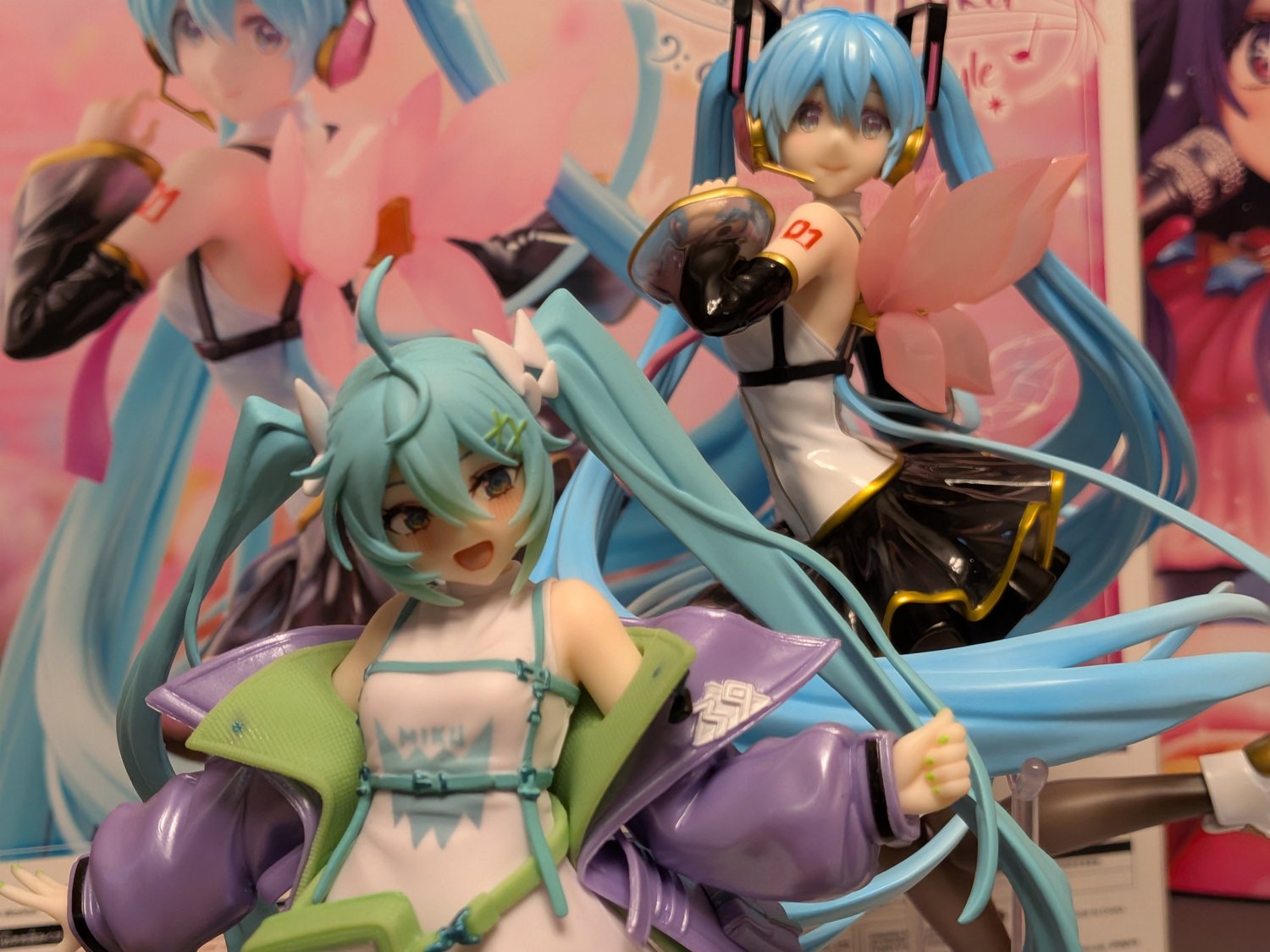 Colorful figures from my collection